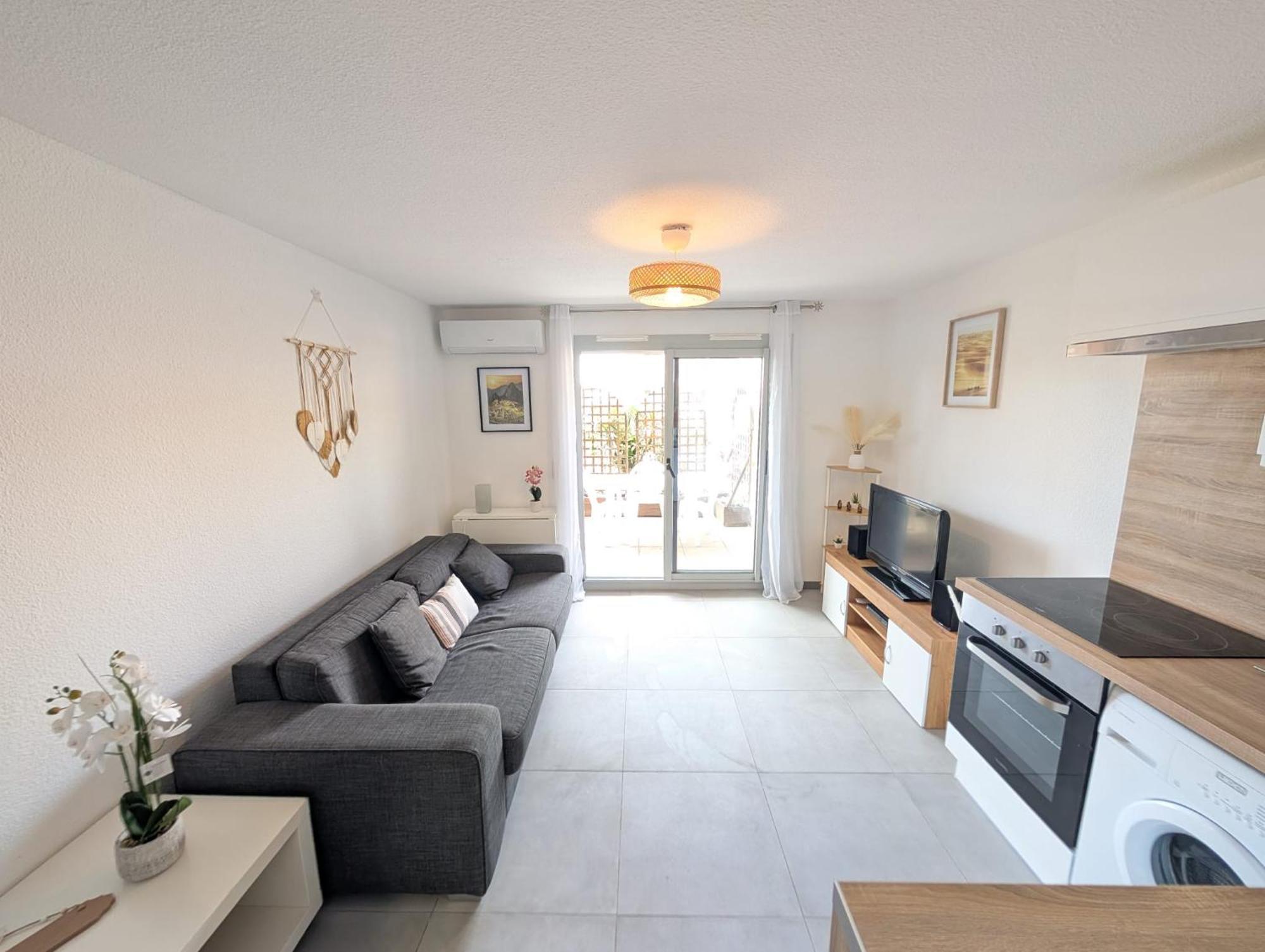 Studio Cabine 4 Personnes Cap D'Adge Agde Exteriör bild