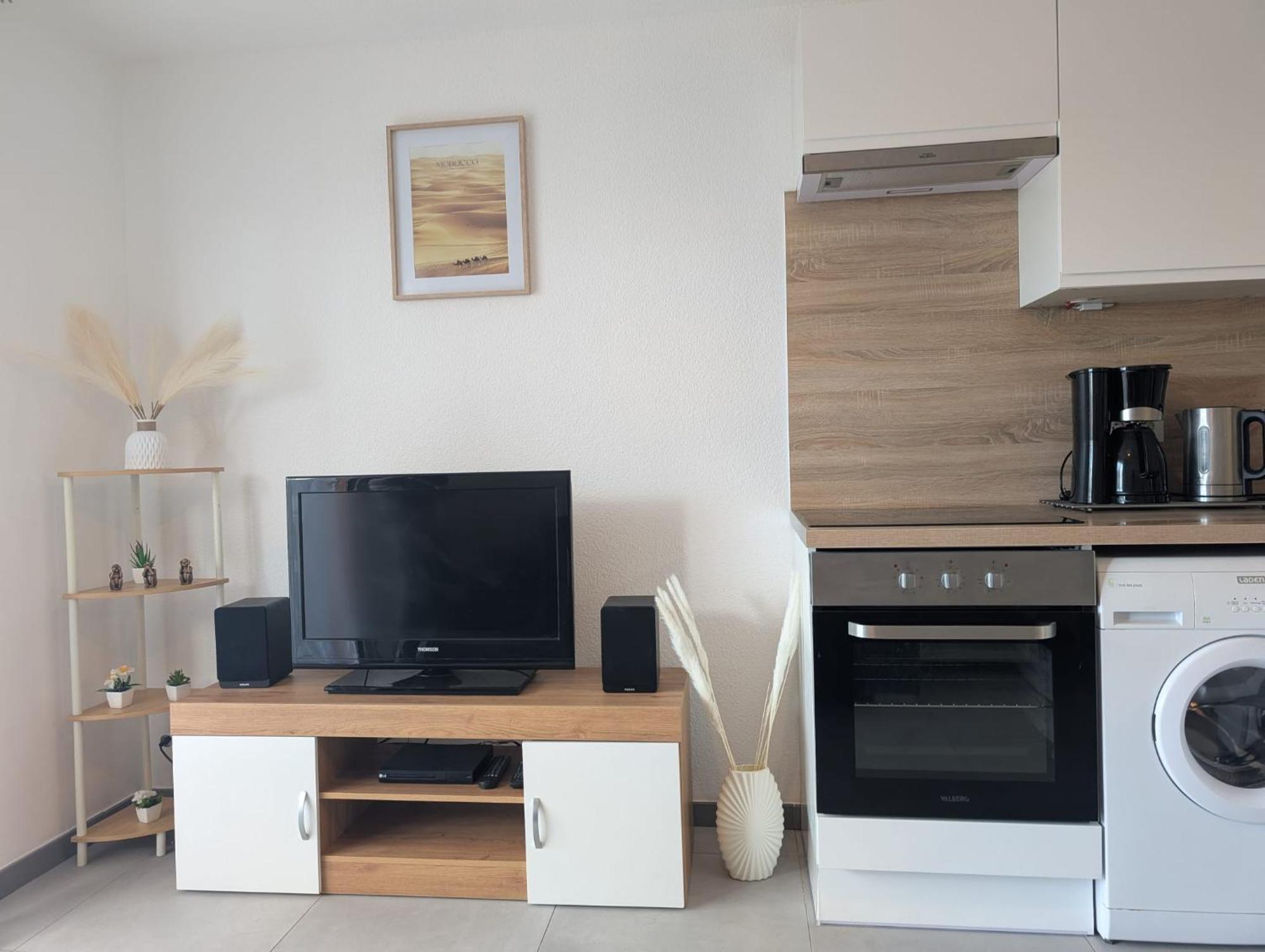 Studio Cabine 4 Personnes Cap D'Adge Agde Exteriör bild