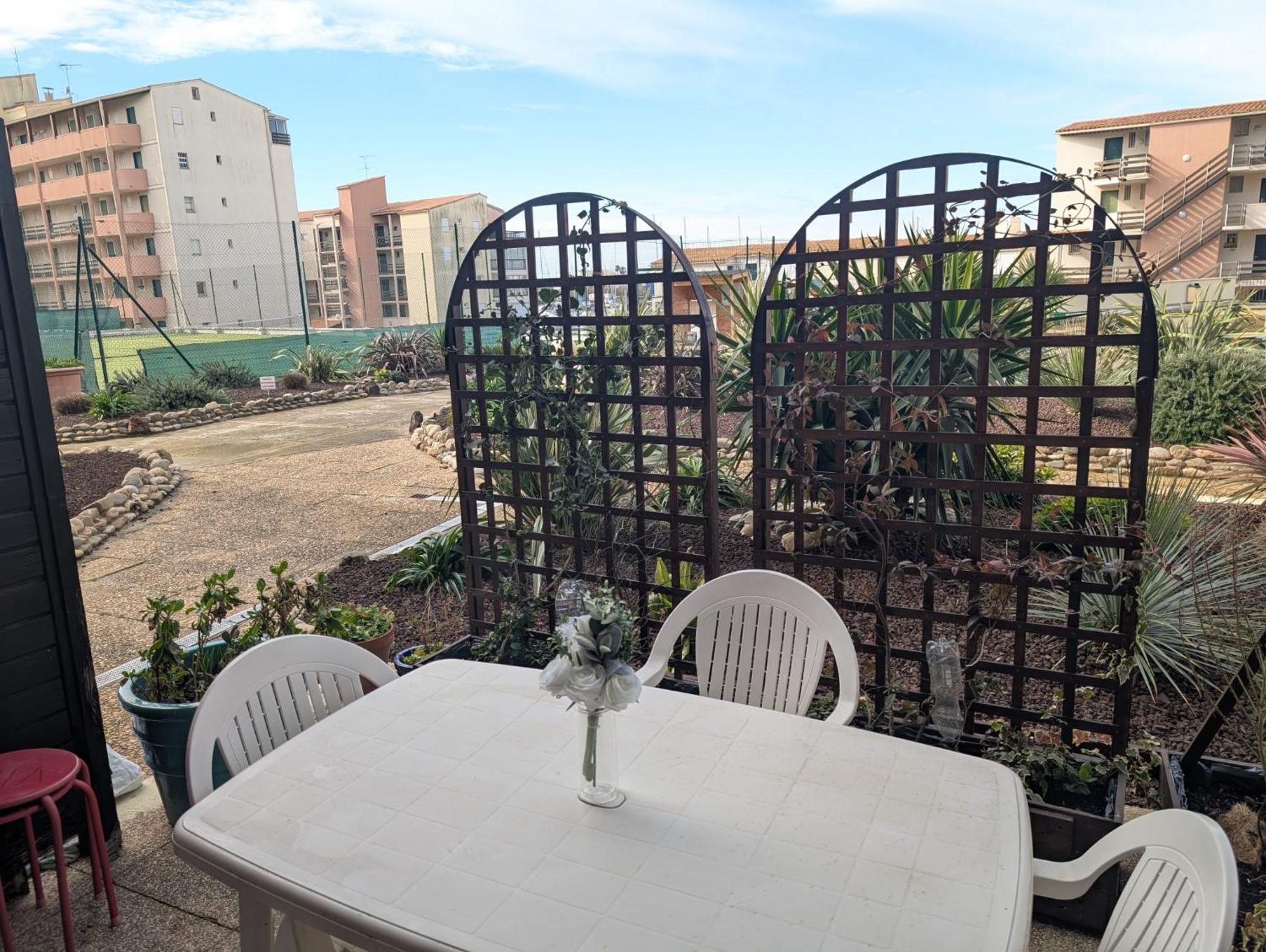 Studio Cabine 4 Personnes Cap D'Adge Agde Exteriör bild